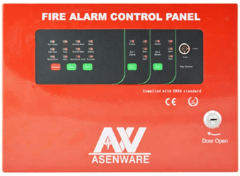8 Zone Conventional Fire Alarm Control Panel (30 Detectors per Zone)